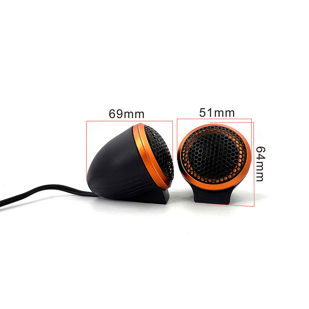 Factory new design 2 inch Mini Neodymium Dome Speaker High Power Car Tweeter(H10)