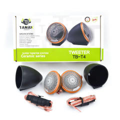 Factory Wholesale 2 inch Mini Car Dome Speaker High Power Car Tweeter (TB-T4 Orange )