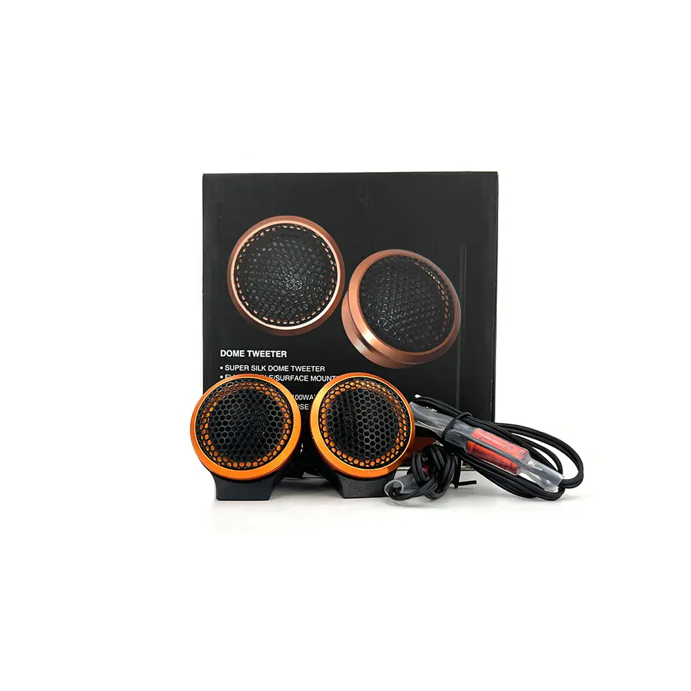 Factory new design 2 inch Mini Neodymium Dome Speaker High Power Car Tweeter(H10)