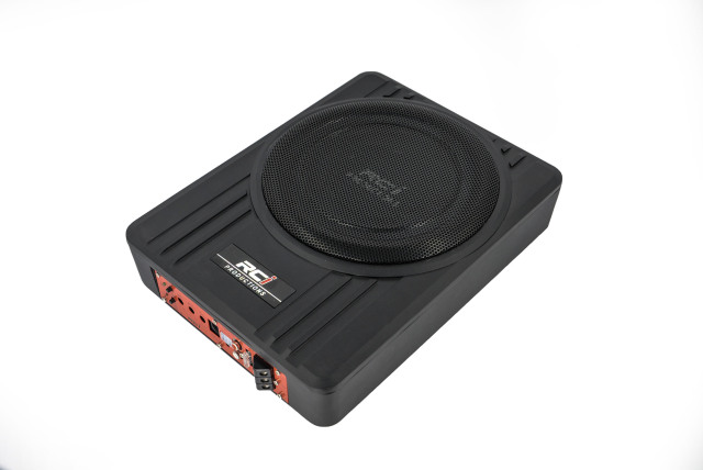 factory supply 8 inch high power car active slim subwoofer ultra-thin pure bass under seat subwoofer