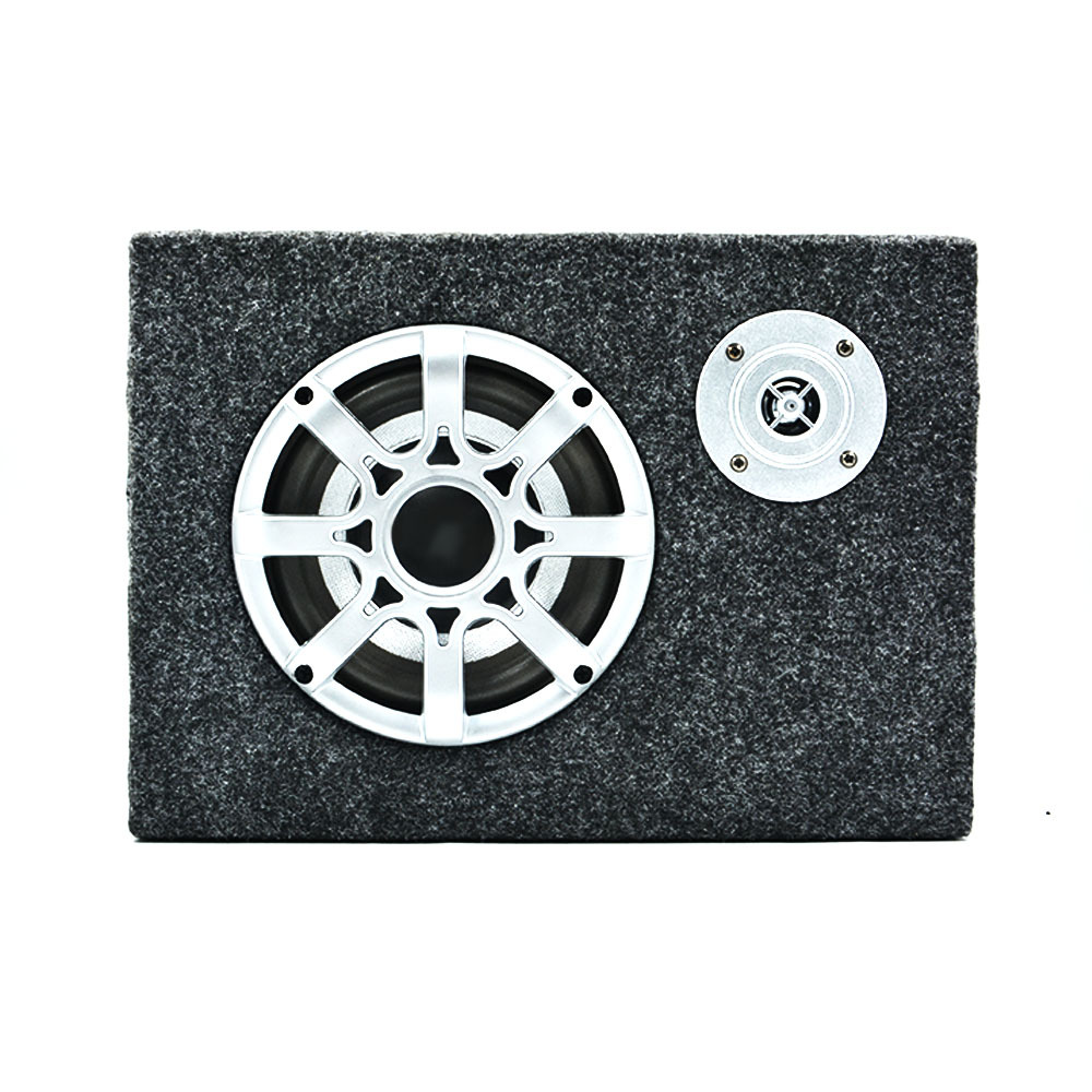 Factory direct supply 6 inch active slim car audio subwoofer portable square subwoofer cheap price