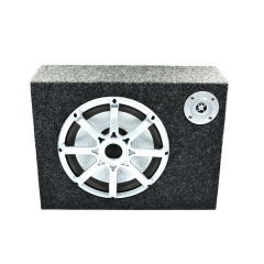 factory supply OEM 10 inch 12V car audio subwoofer square slim subwoofer