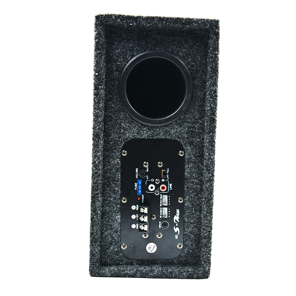 factory supply OEM 10 inch 12V car audio subwoofer square slim subwoofer