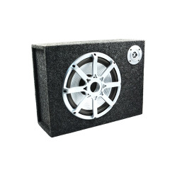 factory supply OEM 10 inch 12V car audio subwoofer square slim subwoofer