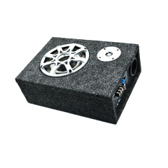 Factory direct supply 6 inch active slim car audio subwoofer portable square subwoofer cheap price