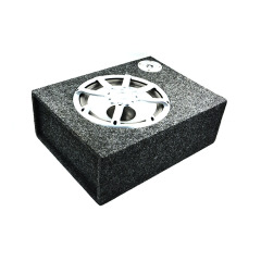 factory supply OEM 10 inch 12V car audio subwoofer square slim subwoofer
