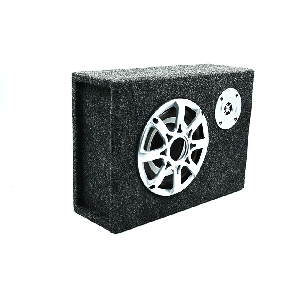 Factory direct supply 6 inch active slim car audio subwoofer portable square subwoofer cheap price