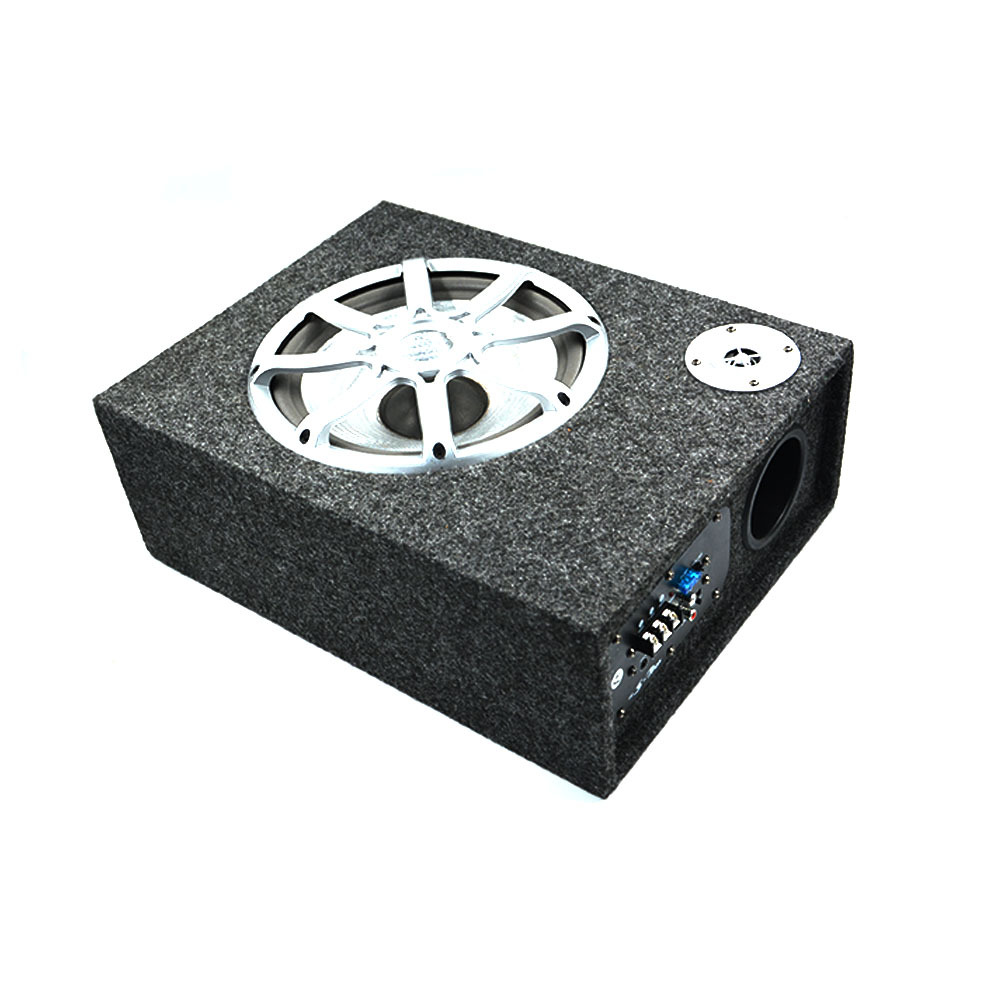 factory supply OEM 10 inch 12V car audio subwoofer square slim subwoofer