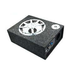 factory supply OEM 10 inch 12V car audio subwoofer square slim subwoofer