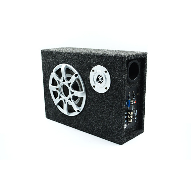 Factory direct supply 6 inch active slim car audio subwoofer portable square subwoofer cheap price