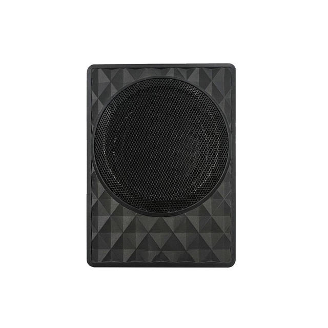Factory supply 6 inch car active slim subwoofer ultra-thin pure bass under seat subwoofer under the seat