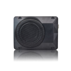 High quality strong bass 10 inch car active slim subwoofer ultra-thin pure bass car under seat subwoofer oem