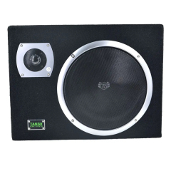 Factory Competitive price car audio slim active subwoofer with amplifier 10 inch car bass subwoofer with tweeter
