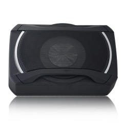 OEM 8 inch high power car active slim subwoofer ultra-thin pure bass under seat subwoofer