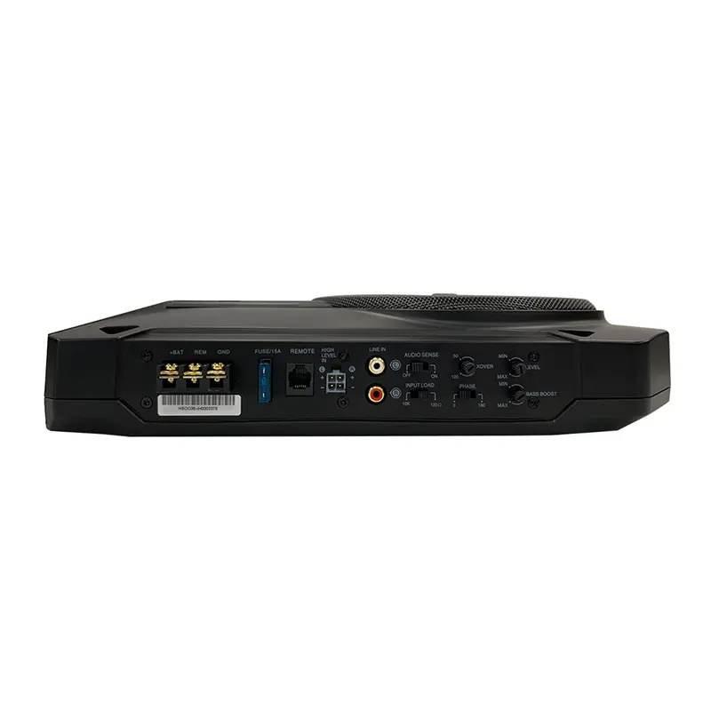wholesale high quality 8 inch car audio active slim subwoofer ultra-thin pure bass under seat subwoofers