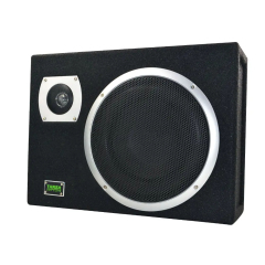 Factory Competitive price car audio slim active subwoofer with amplifier 8 inch car bass with tweeter