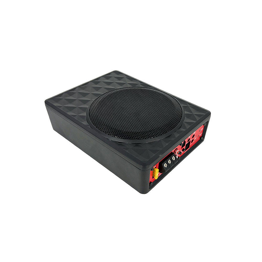 Factory supply 6 inch car active slim subwoofer ultra-thin pure bass under seat subwoofer under the seat