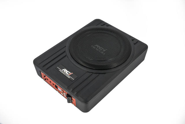 wholesale 8 inch high power car active slim subwoofer ultra-thin pure bass under seat subwoofer