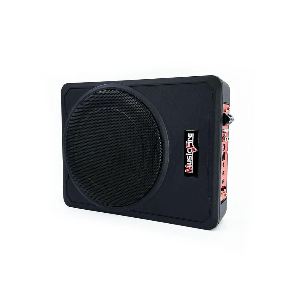 Factory supply 8 inch car active slim subwoofer ultra-thin pure bass under seat subwoofer under the seat