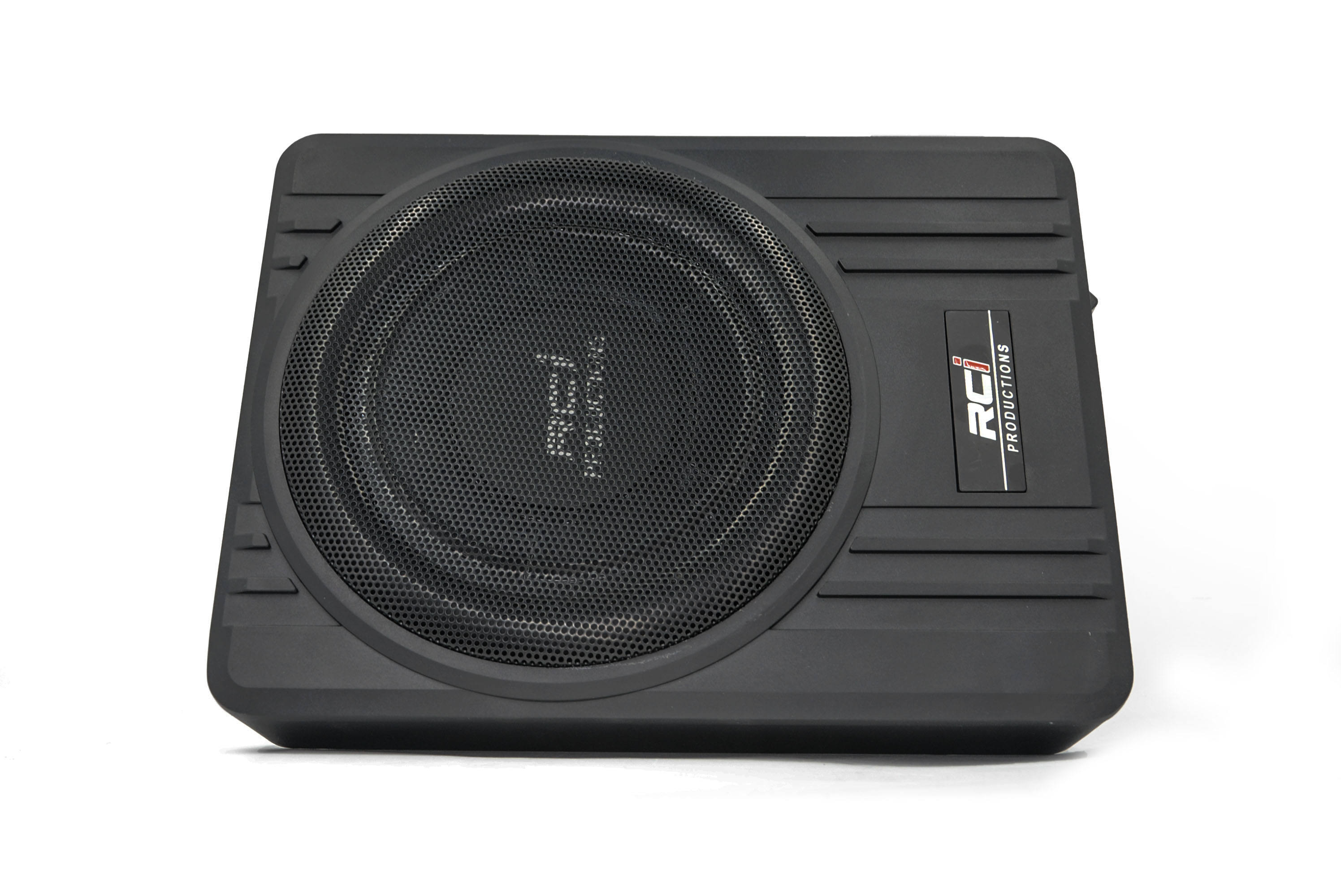 wholesale 8 inch high power car active slim subwoofer ultra-thin pure bass under seat subwoofer