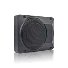 High quality strong bass 10 inch car active slim subwoofer ultra-thin pure bass car under seat subwoofer oem