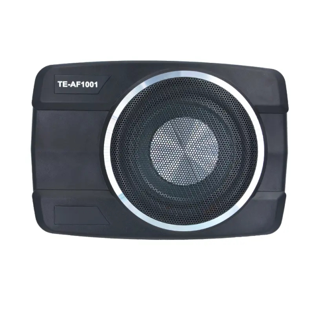 Factory direct sale 8 inch car audio active slim subwoofer ultra-thin pure bass under seat subwoofers