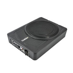 Factory supply 10 inch car active slim subwoofer ultra-thin pure bass car under seat subwoofer