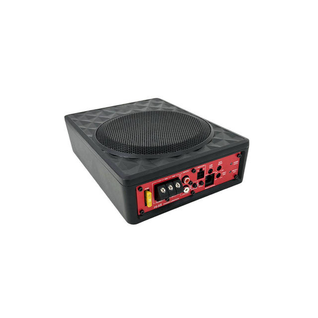Factory supply 6 inch car active slim subwoofer ultra-thin pure bass under seat subwoofer under the seat