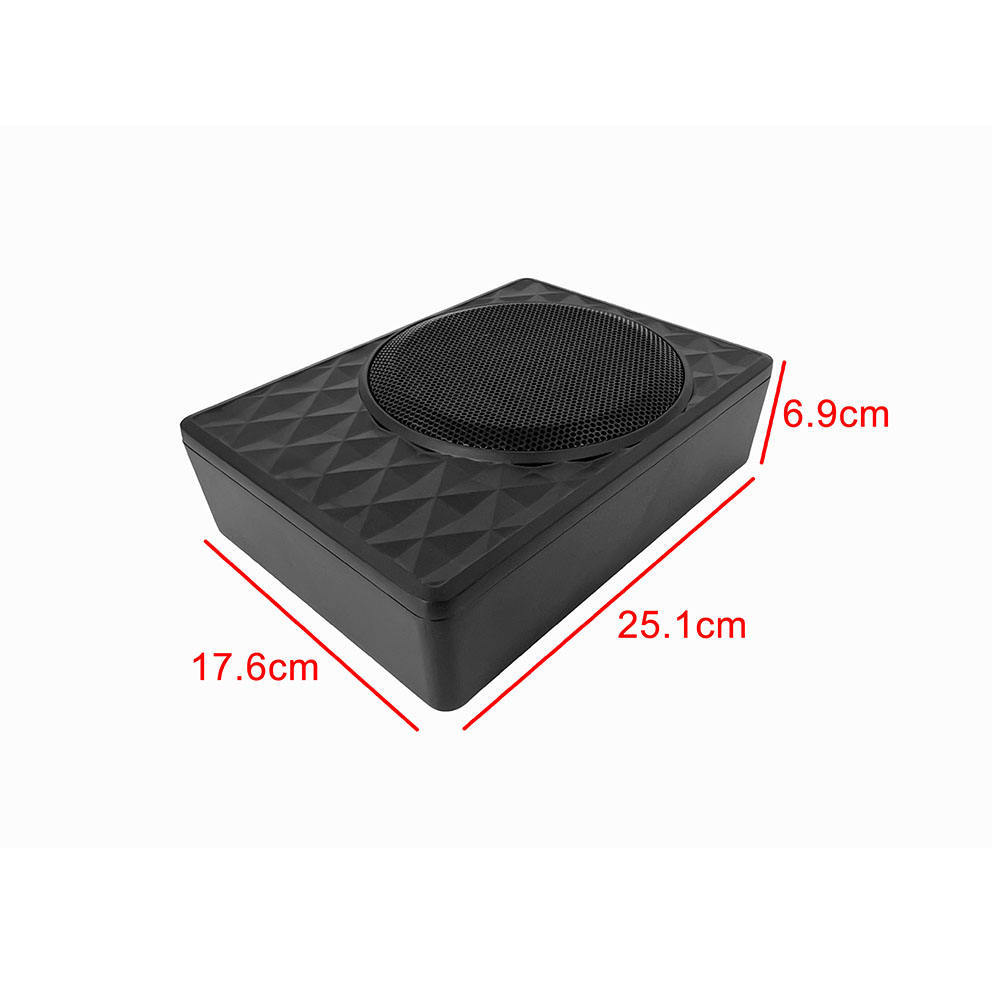 Factory supply 6 inch car active slim subwoofer ultra-thin pure bass under seat subwoofer under the seat