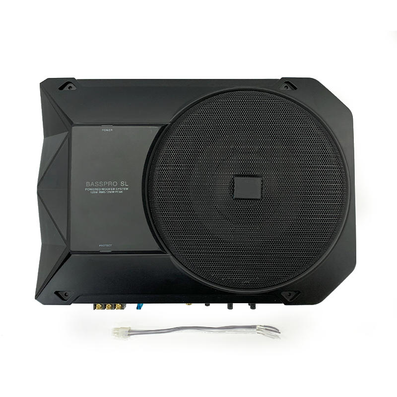 wholesale high quality 8 inch car audio active slim subwoofer ultra-thin pure bass under seat subwoofers