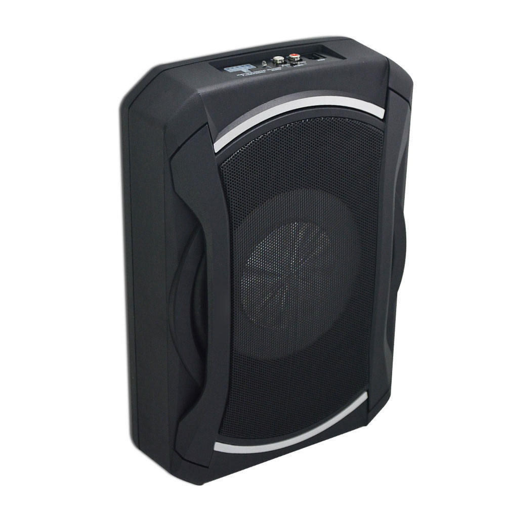 OEM 8 inch high power car active slim subwoofer ultra-thin pure bass under seat subwoofer