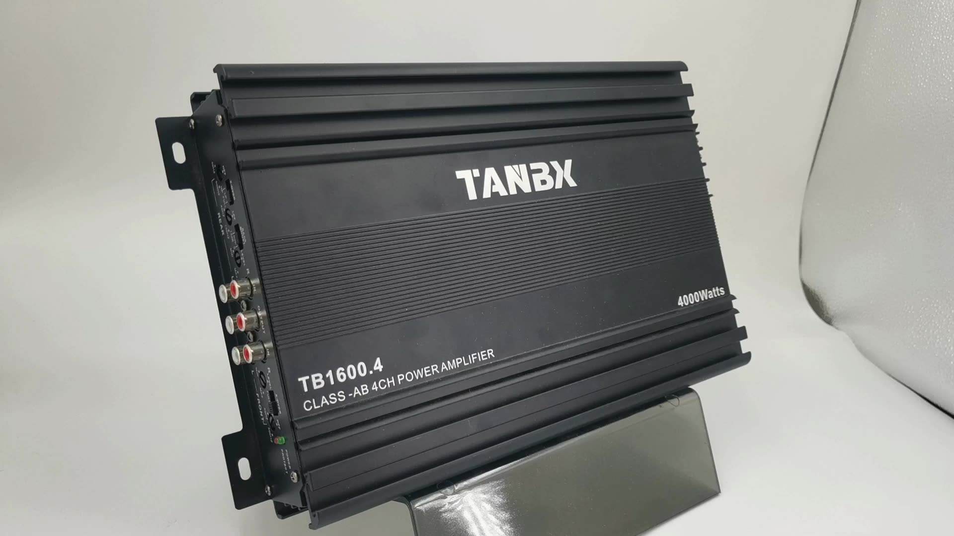 4 channel sound digital car amplifier professional class AB cheap price(TB-1600.4)