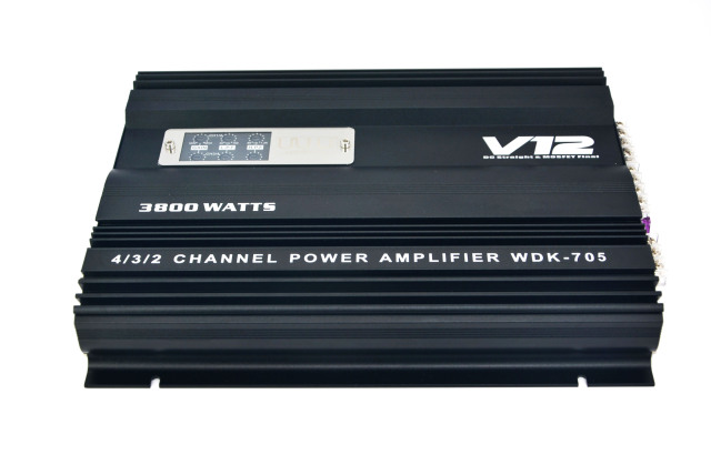High quality car audio power amplifier 12V car amplifier 4-channel