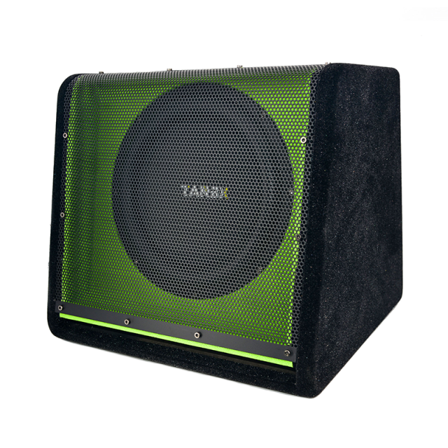 10 inch car Subwoofer with box and amp car audio active speaker box