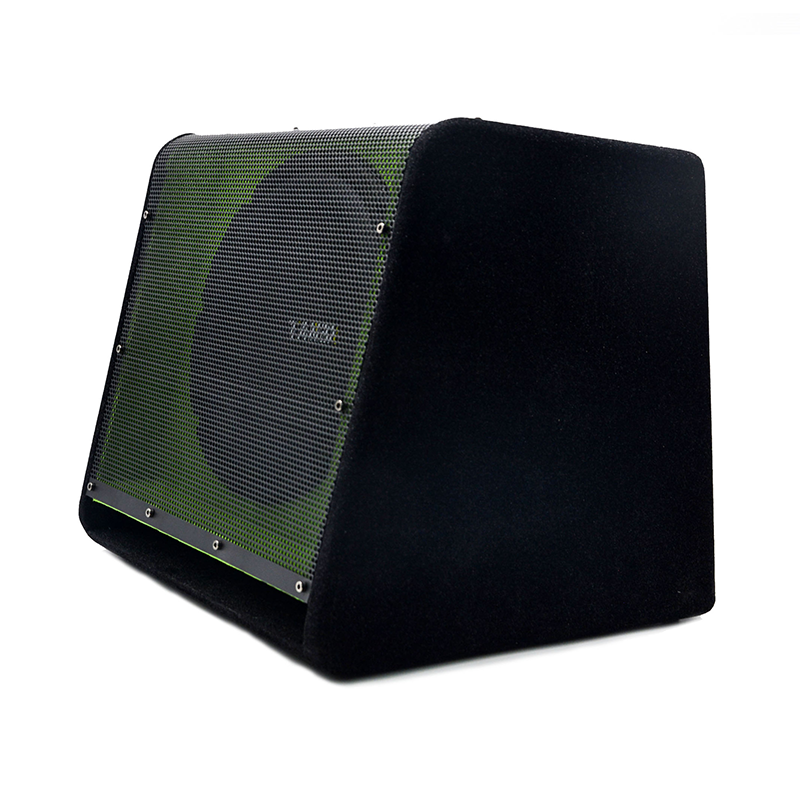 10 inch car Subwoofer with box and amp car audio active speaker box