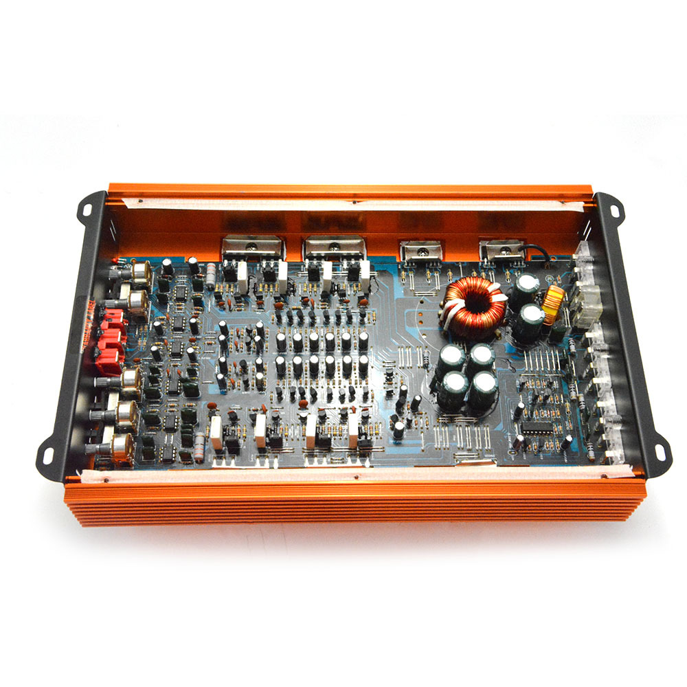factory 4 channel sound digital high power car amplifier professional class AB (GM-D9800F)