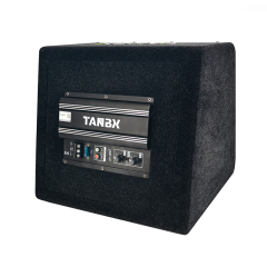 10 inch car Subwoofer with box and amp car audio active speaker box