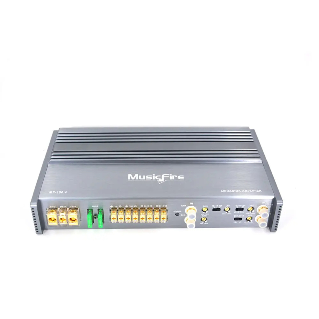 factory 4 channel sound digital high power car amplifier professional class AB cheap price(MF-100.4)
