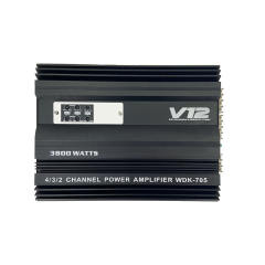 factory 4 channel sound digital high power car amplifier 3800W professional class AB cheap price(WDK-V705)