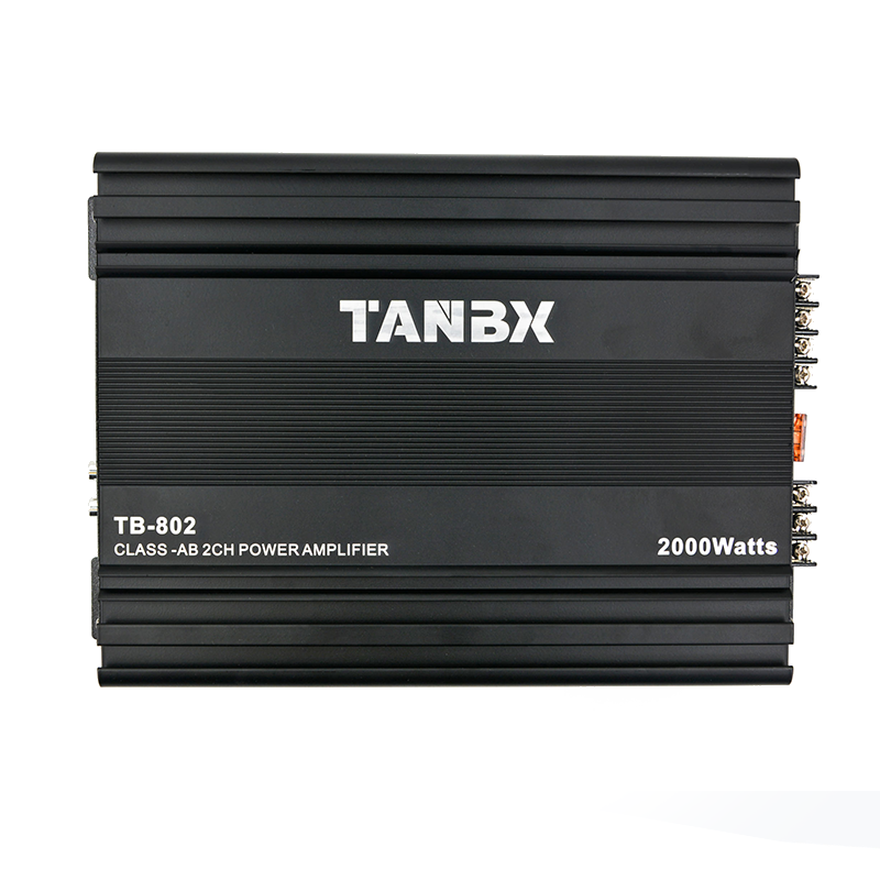 factory supply 2 channel sound digital car amplifier professional class AB cheap price (TB-802)