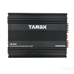 factory supply 2 channel sound digital car amplifier professional class AB cheap price (TB-802)