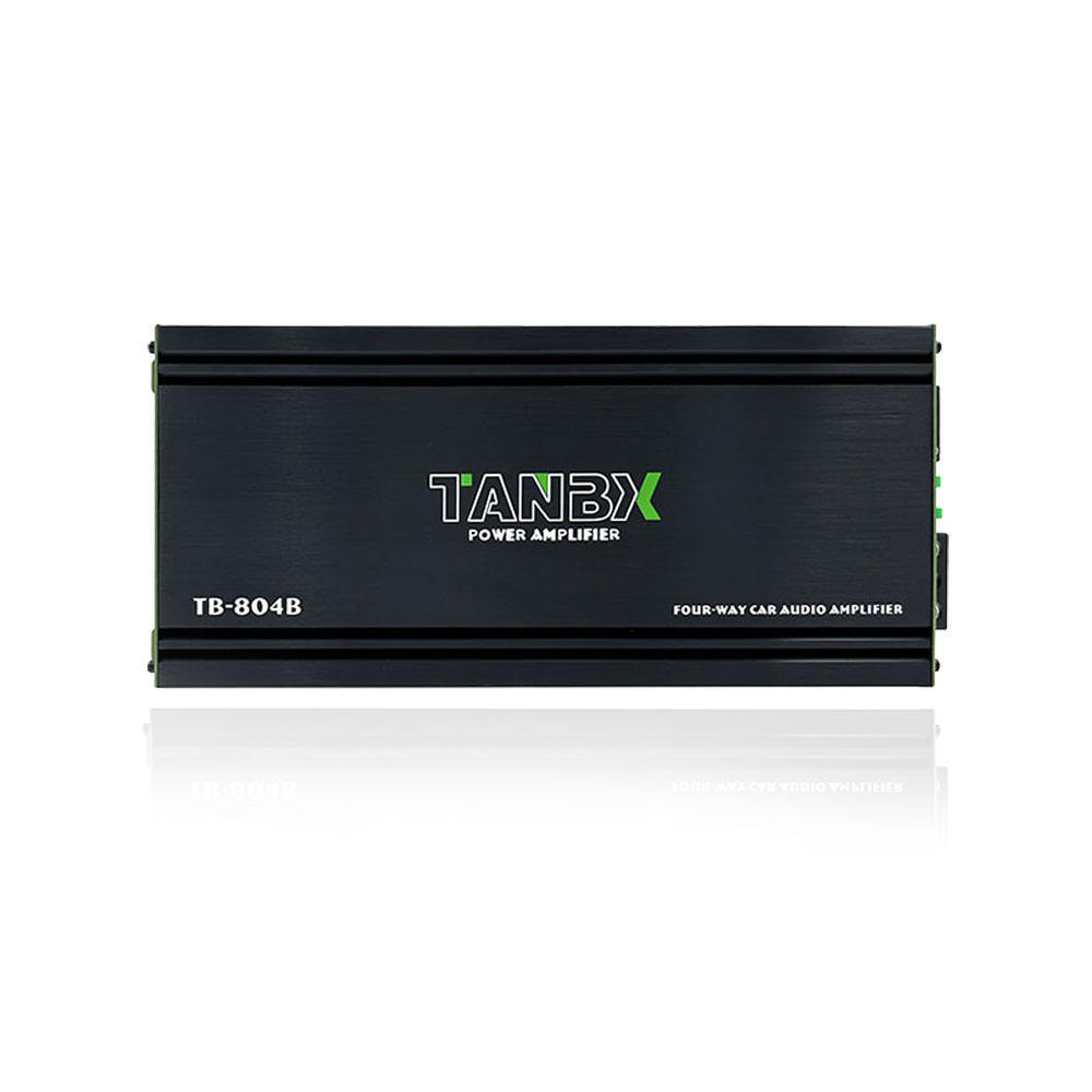 factory 4 channel sound digital high power car amplifier professional class AB cheap price(TB-804B)
