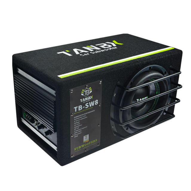Manufacturer New Style Audio active 8 Inch car Subwoofer bass woofer with amplifier speakers