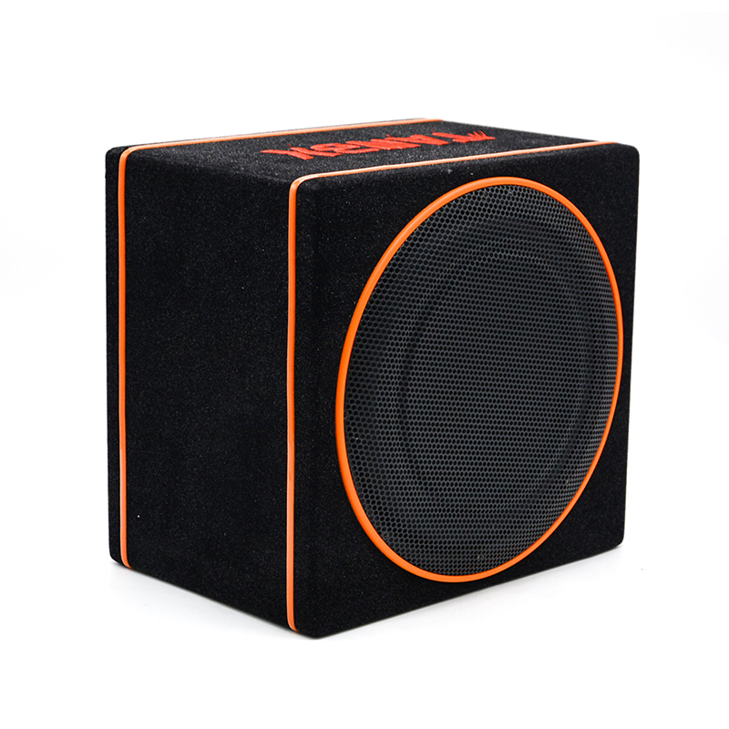 10 inch car Subwoofer with box and amp car audio active speaker box