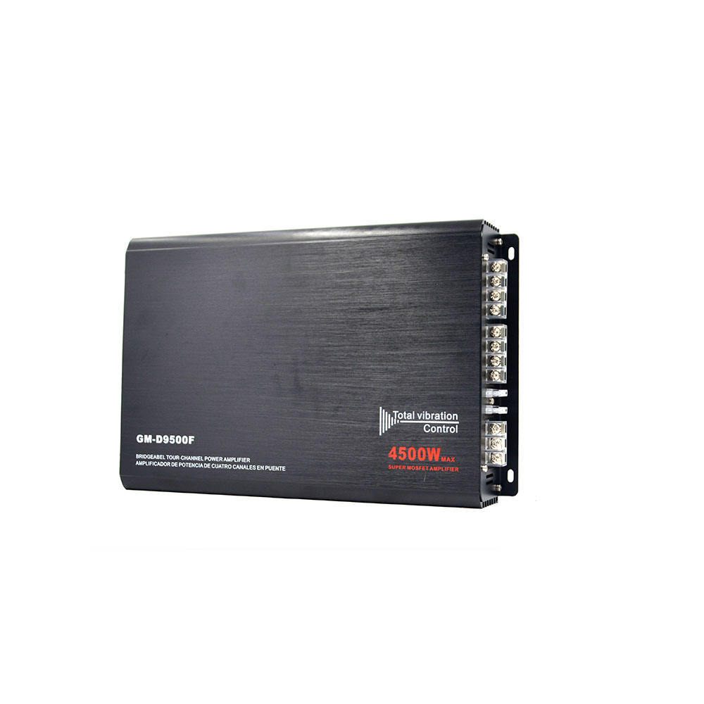 factory 4 channel sound digital high power car amplifier professional class AB cheap price(GM-D9500F)