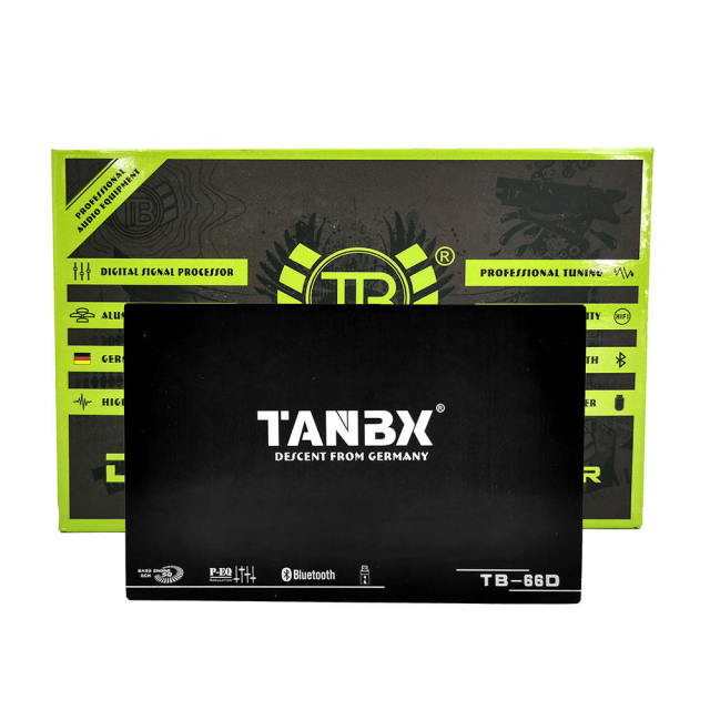 factory Hot selling cheap price car audio DSP amplifier processor with amp support computer / phone(TB-66D)