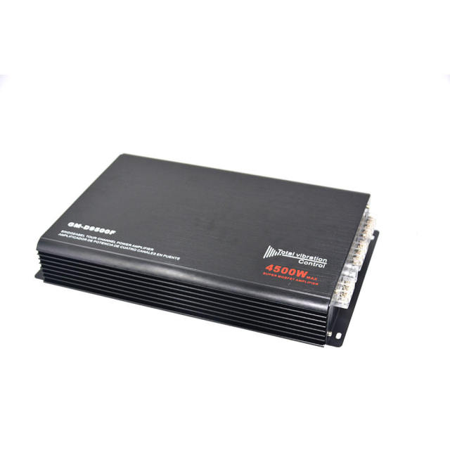 factory 4 channel sound digital high power car amplifier professional class AB cheap price(GM-D9500F)