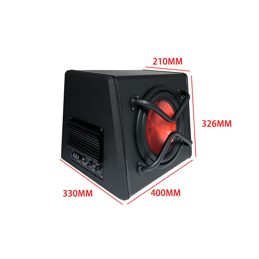 Manufacturer New Style Audio 10 inch subs with box and amp car Subwoofer car audio active 10 bass woofer speaker box