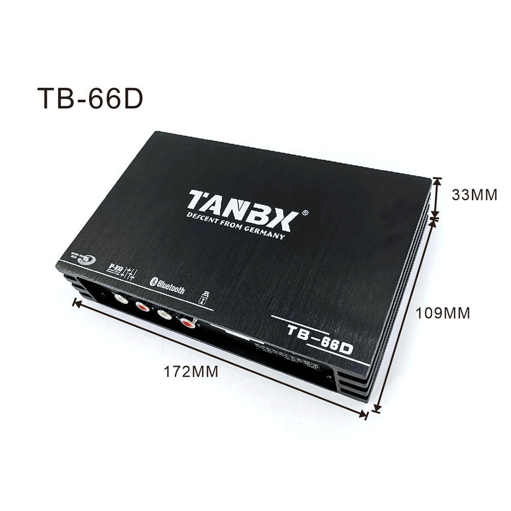 factory Hot selling cheap price car audio DSP amplifier processor with amp support computer / phone(TB-66D)