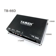 factory Hot selling cheap price car audio DSP amplifier processor with amp support computer / phone(TB-66D)